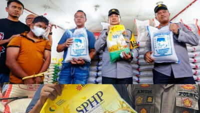 Polda Riau Ungkap Mafia 9 Ton Beras Oplosan Bermerek SPHP di Pekanbaru