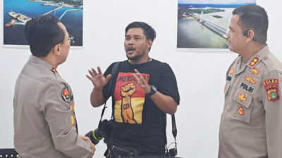 Hukum Berat Oknum Polisi Pukul Pawarta Foto Antara