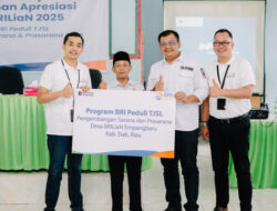 BRI Salurkan Bantuan TJSL di Desa BRILiaN Empang Baru