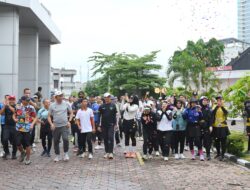 Olahraga Sekaligus Berdonasi, 251 Pegawai BRKS Rampungkan Tantangan Virtual Walk N Run 2025
