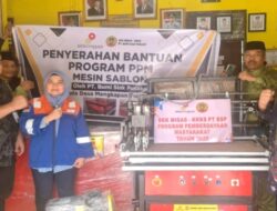 Mesin Sablon Bantuan PT BSP di Mengkapan Serap Tenaga Kerja Tempatan