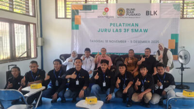 Dukung Keterampilan SDM Lokal, PT BSP Latih Pemuda Desa Jadi Juru Las Profesional Berbasis 3F