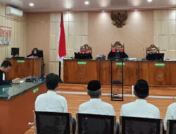 Hakim Pengadilan Tipikor Pekanbaru Vonis Empat Terdakwa Korupsi Proyek Gedung Politeknik KP Dumai