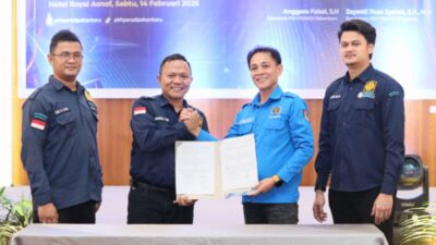 ‎PBH Peradi Pekanbaru Resmi Dilantik, Teken MoU dengan PWI Pokja Pekanbaru untuk Perkuat Akses Bantuan Hukum