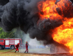 PT BSP Gelar Fire Fighting Competition Peringati Bulan K3 2026