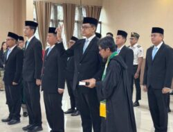 Perkuat Kinerja Organisasi, Imigrasi Pekanbaru Lantik Pejabat Baru