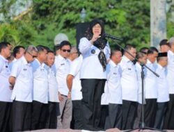 Apel Perdana Pasca Lebaran, Bupati Siak Tekankan ASN Harus Survive Hadapi Tekanan Fiskal
