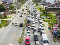 Arus Balik Lebaran 2026 di Riau Meningkat, Ribuan Kendaraan Masuk dari Arah Sumbar