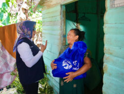 BRI Peduli, Bagikan 700 Paket Sembako Bagi Warga Sri Meranti Rumbai