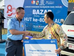 BRI Serahkan Ambulans dan 3.000 Paket Sembako di HUT ke-80 TNI AU