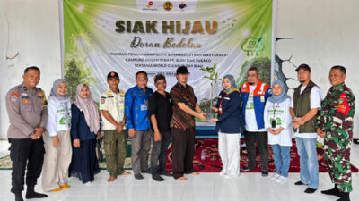 Kolaborasi PT BSP danWorld Cleanup Day Riau Tanam 2.000 Pohon di Kampung Dosan