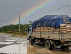Jalan Sungai Rawa Rusak Parah, AMPAK Riau Minta Aktivitas Angkutan PT EPE Dievaluasi