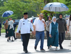 Komisaris Independen Bank Mandiri Kunjungi Siak, Terpukau Keindahan Kota Istana dari Jembatan TASL