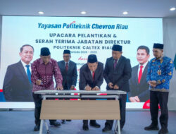 ‎Dr. Erwin Setyo Nugroho Resmi Dilantik sebagai Direktur Politeknik Caltex Riau Periode 2026–2030